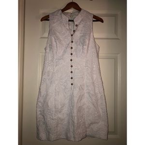 White Lilly Pulitzer Shift Dress